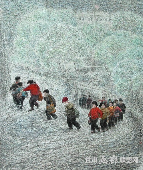 春崔新芽140<em></em>x160cm1988年 陈恩惠