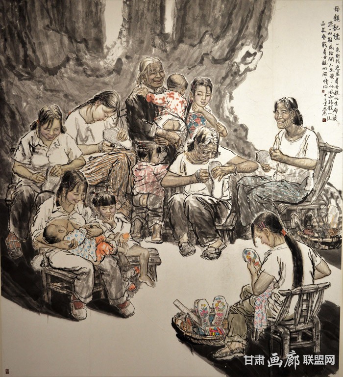 母亲记忆180cmx200cm 陈恩惠