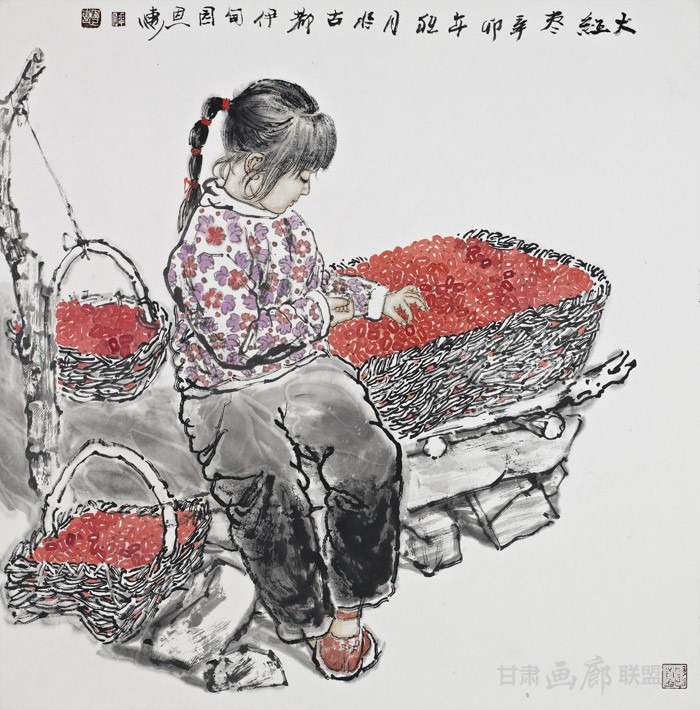大红枣68x68cm2012年 陈恩惠