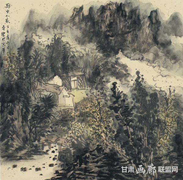 王本杰山水画作品