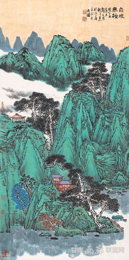 大境无极 68cm x 136cm 2017年 王立国